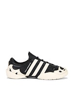 3對聯 Y-3 Yohji Yamamoto Regu 2002 Sneaker in Black & Alumin | FWRD