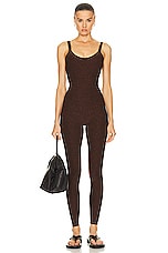 YEAR OF OURS Jen Onesie Jumpsuit in Bronze, view 1, click to view large image.