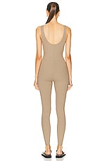 YEAR OF OURS Reformer Onesie Jumpsuit in Caribou, view 3, click to view large image.