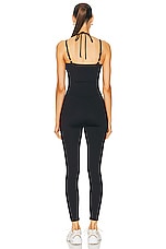 YEAR OF OURS Sasha Onesie Jumpsuit in Black, view 3, click to view large image.