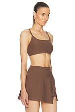 YEAR OF OURS Stretch Everyday Bralette in Taupe, view 2, click to view large image.