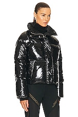 YEAR OF OURS Puffer Jacket in Black, view 3, click to view large image.