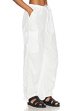 YEAR OF OURS The Harbour Cargo Pant in White, view 2, click to view large image.