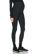 YEAR OF OURS Maternity Legging in Heather Black, view 2, click to view large image.