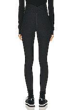 YEAR OF OURS Maternity Legging in Heather Black, view 3, click to view large image.