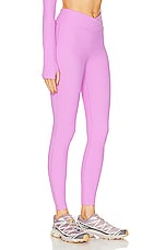 YEAR OF OURS Thermal Veronica Legging in Mauve, view 2, click to view large image.