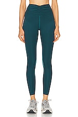 YEAR OF OURS Teresa Legging in Deep Teal, view 1, click to view large image.