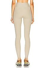 YEAR OF OURS Ribbed High Legging in Dune, view 3, click to view large image.