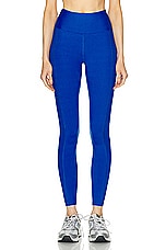 YEAR OF OURS Ribbed Pocket Legging in Blue Flame, view 1, click to view large image.