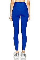 YEAR OF OURS Ribbed Pocket Legging in Blue Flame, view 3, click to view large image.