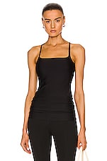 Nylora Barre Tank in Black, view 1, click to view large image.