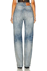 Y/Project Cut Out Jean in Rinsed Blue, view 3, click to view large image.