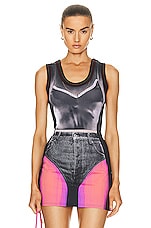 Y/Project x Jean-Paul Gaultier Trompe L'oeil Lingerie Tank Top in