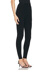 Zeynep Arcay High Waisted Legging in Black, view 2, click to view large image.