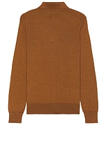 Zegna Casheta Polo in Tan, view 2, click to view large image.