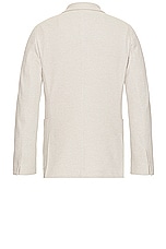Zegna Cotton Shirt Jacket in Beige, view 2, click to view large image.