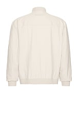 Zegna Oasi Cashmere Elements Blouson in Light Grey, view 2, click to view large image.