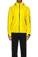 Zegna #usetheexisting 3-layers Polyester Blouson in Yellow, view 3, click to view large image.