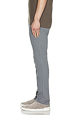 Zegna Stretch Gaberdine Pants in Blue, view 4, click to view large image.