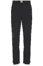Zegna 3 Layers Techmerino Pant in Black, view 1, click to view large image.