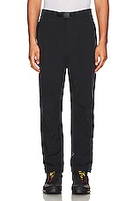 Zegna 3 Layers Techmerino Pant in Black, view 3, click to view large image.