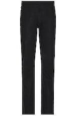 Zegna 3 Layers Techmerino Trouser in Black, view 1, click to view large image.