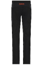 Zegna 3 Layers Techmerino Trouser in Black, view 2, click to view large image.