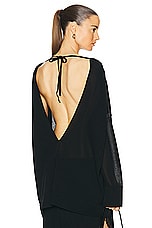 Zankov Sandrine Sweater in Black, view 1, click to view large image.