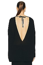 Zankov Sandrine Sweater in Black, view 4, click to view large image.