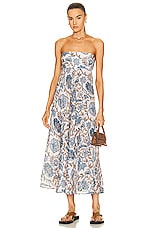 Zimmermann ドレス - Cornflower Floral | FWRD