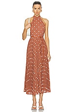 Zimmermann Sunray Picnic Dress in Aragon & Cream, view 1, click to view large image.
