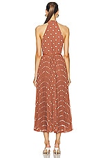 Zimmermann Sunray Picnic Dress in Aragon & Cream, view 3, click to view large image.