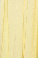 Zimmermann Harmony Metallic Tank Dress in Lemon, view 4, click to view large image.