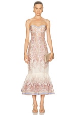 Zimmermann Alchemy Gown in Cream Paisley | FWRD