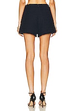 Zimmermann High Tide Tweed Short in Navy, view 3, click to view large image.