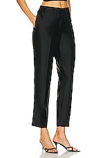 Zimmermann Matchmaker Tuxedo Pant in Black, view 2, click to view large image.
