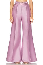 Zimmermann Illustration Wide Leg Pant in Lilac, view 1, click to view large image.