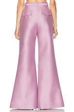 Zimmermann Illustration Wide Leg Pant in Lilac, view 4, click to view large image.