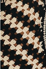 Zimmermann Halliday Hand Crochet Skirt in Chevron, view 5, click to view large image.