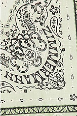 Zimmermann Matchmaker Bandana Micro Skirt in Mint Bandana, view 5, click to view large image.