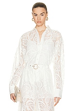 美品✳︎ZIMMERMANN シルクドレープブラウス アイボリー ジマーマン 美品✳︎ZIMMERMANN シルクドレープブラウス アイボリー