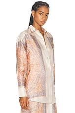 Zimmermann Illustration Paisley Top in Paisley Haze, view 2, click to view large image.