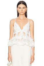 ワンピース Leaf Lace Motif Tier. white / M Embroidery lace mini one piece -White- – Meline M