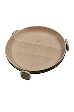 ZANAT Mati Small Tray in Maple White Oil, view 1, click to view large image.