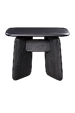 ZANAT Stonehenge Stool in Maple Black, view 1, click to view large image.