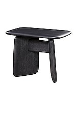 ZANAT Stonehenge Stool in Maple Black, view 2, click to view large image.
