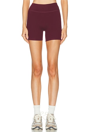 437 The Essentials Short in Burgundy