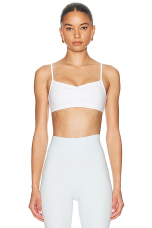 437 The Ballet Bralette in White