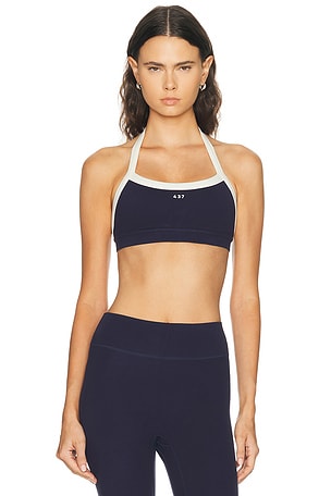 437 The Halter Bra in Navy