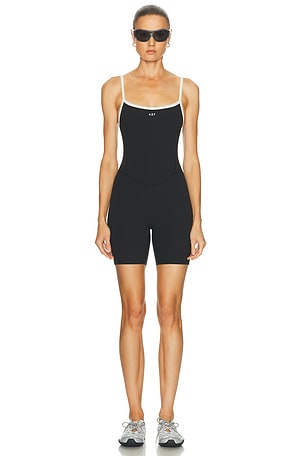 437 The Shorts Onesie in Black